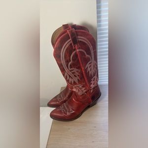 Red boots